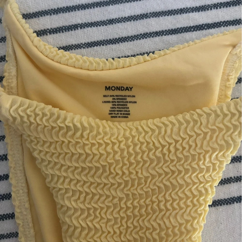 🌿🦋 Monday Swimwear BARBADOS BOTTOM - HONEY CRINKLE